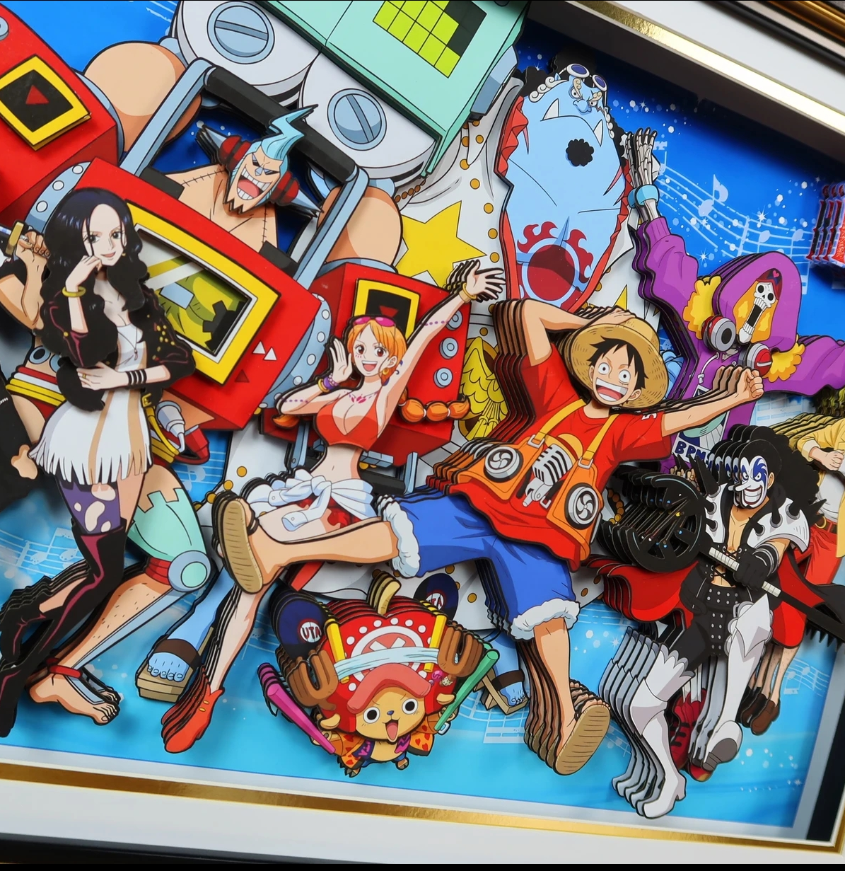STRAW HATS CANVAS