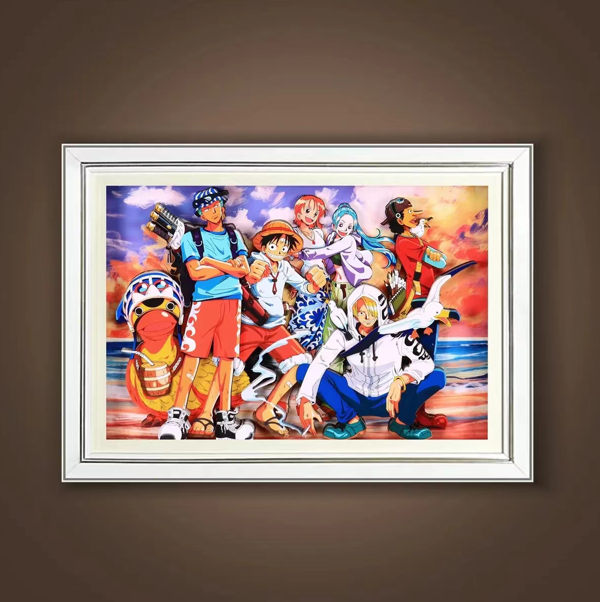 STRAW HATS CANVAS