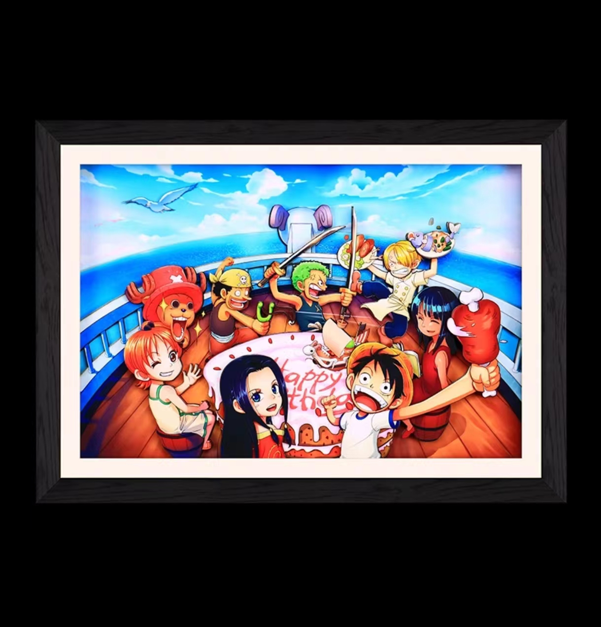 STRAW HATS CANVAS