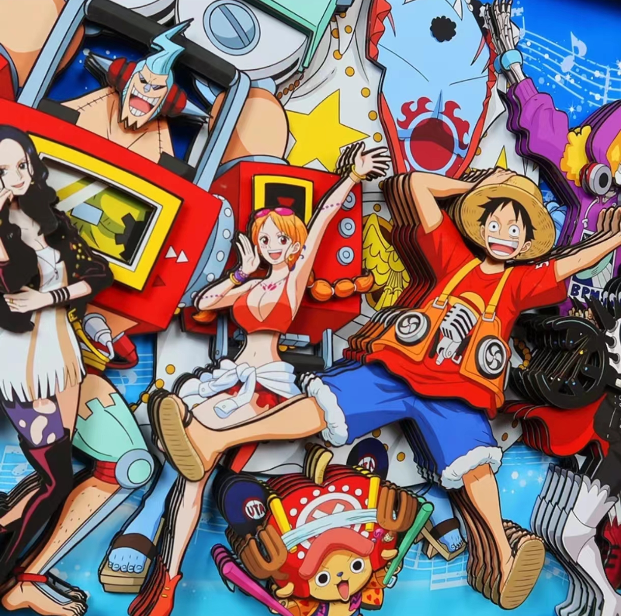 STRAW HATS CANVAS