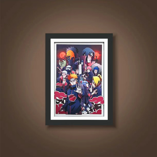 NARUTO AKATASUKI CANVAS