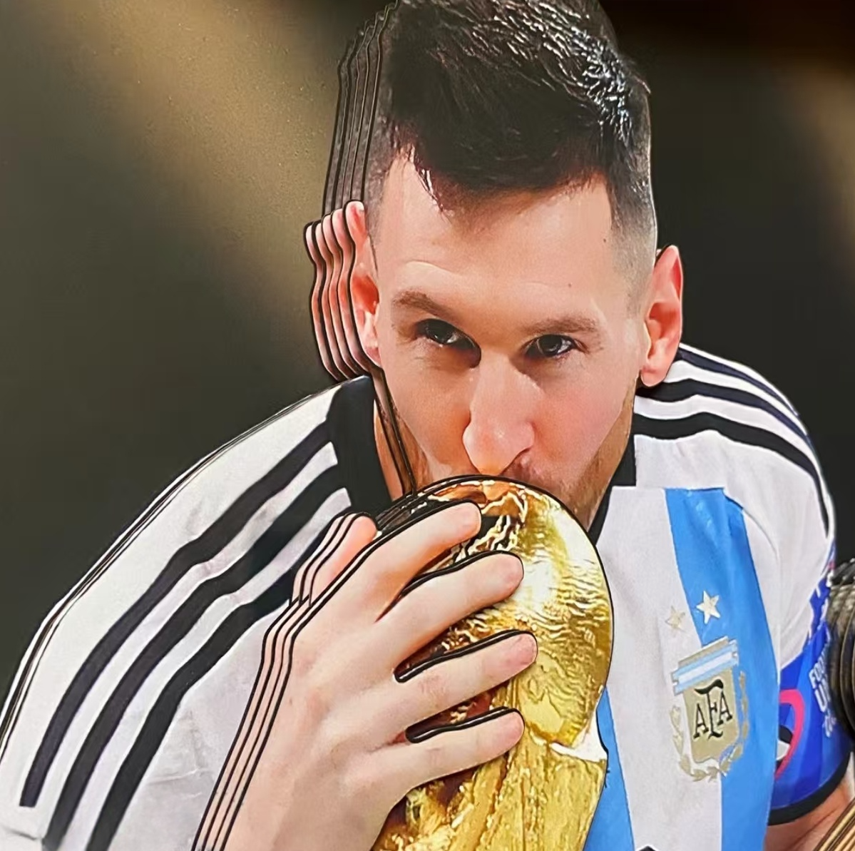 Messi World Cup Canvas