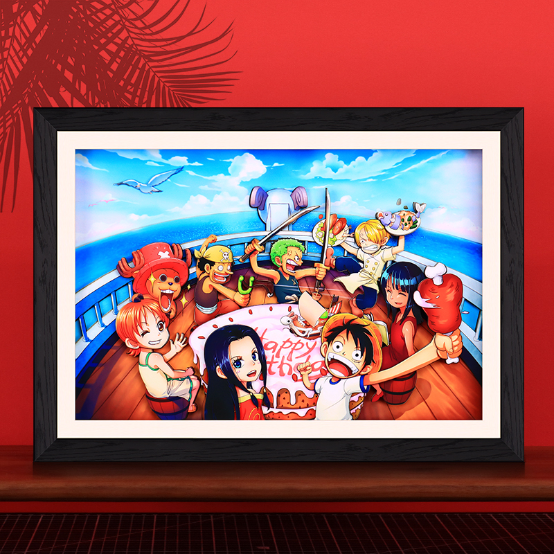 STRAW HATS CANVAS